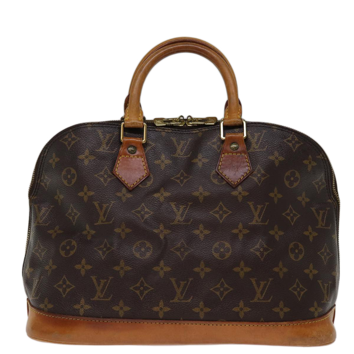 LOUIS VUITTON Monogram Alma Hand Bag M51130 LV 75401