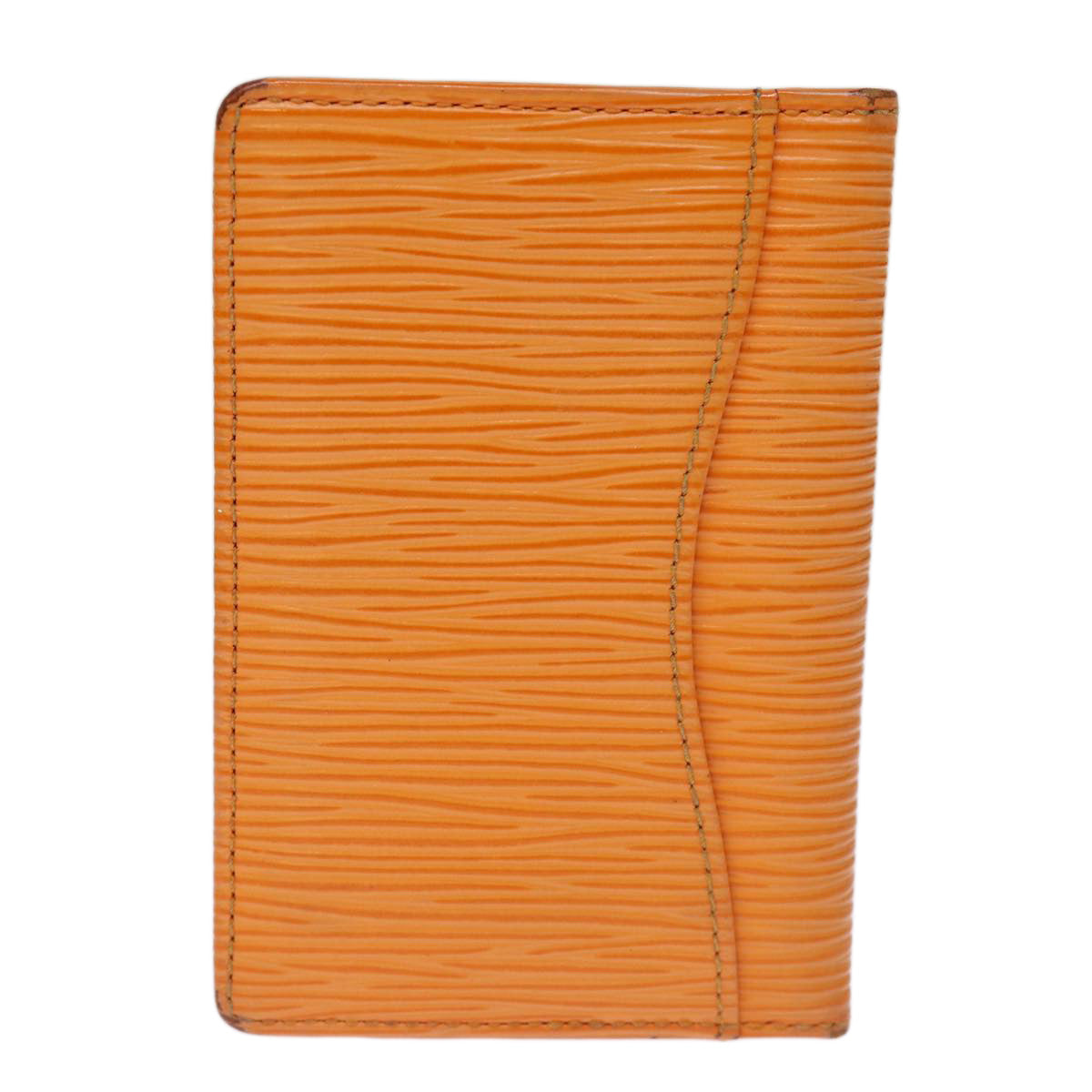 LOUIS VUITTON Epi Organizer Dupoch Card Case Mandarin M6358H LV 75410