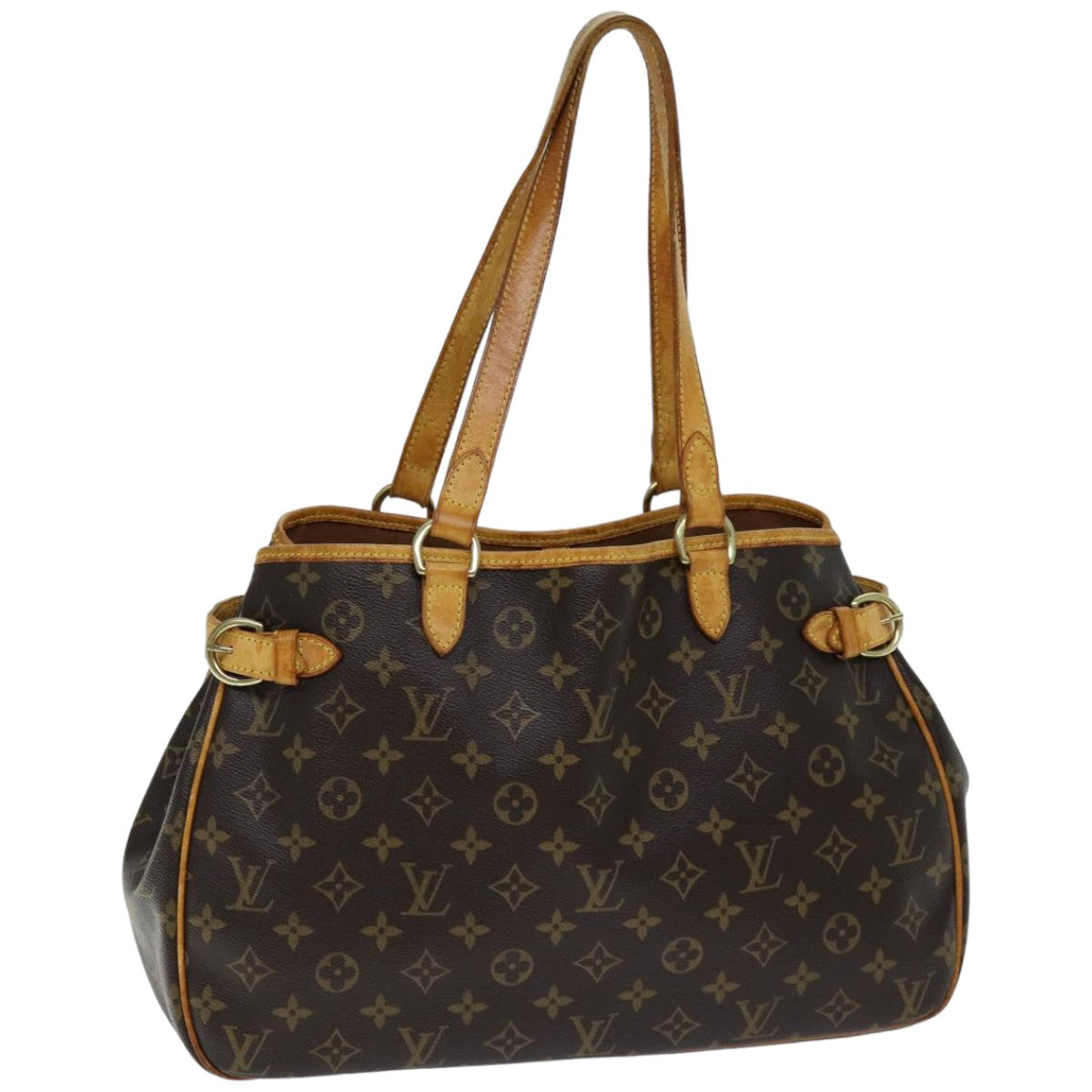 LOUIS VUITTON Monogram Batignolles Horizontal Tote Bag M51154 LV 75414