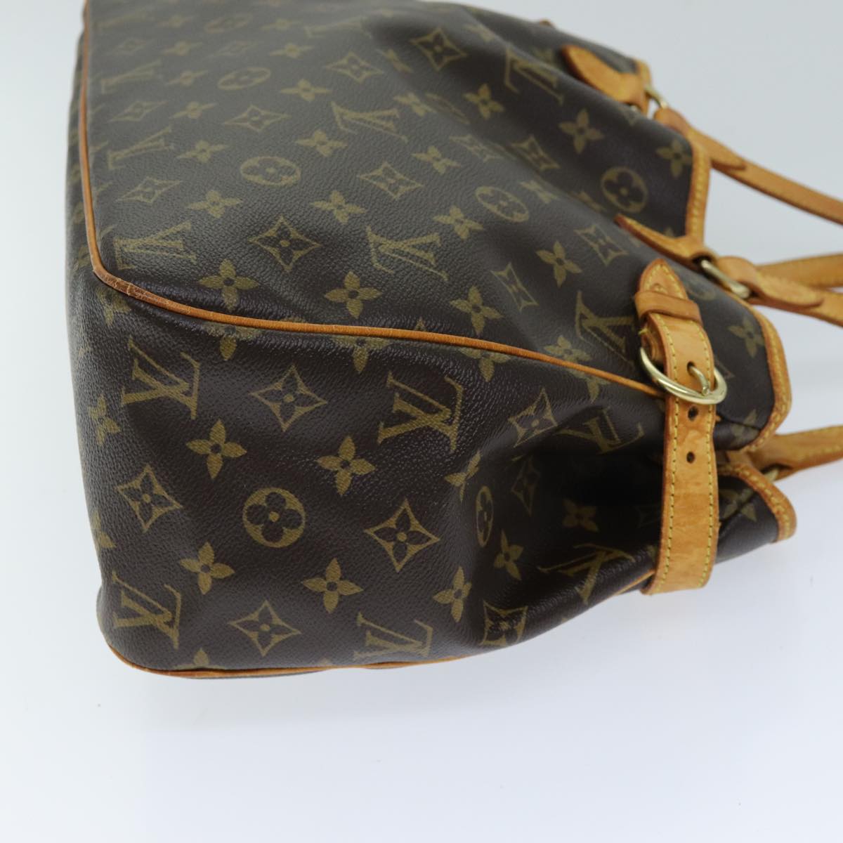 LOUIS VUITTON Monogram Batignolles Horizontal Tote Bag M51154 LV 75414
