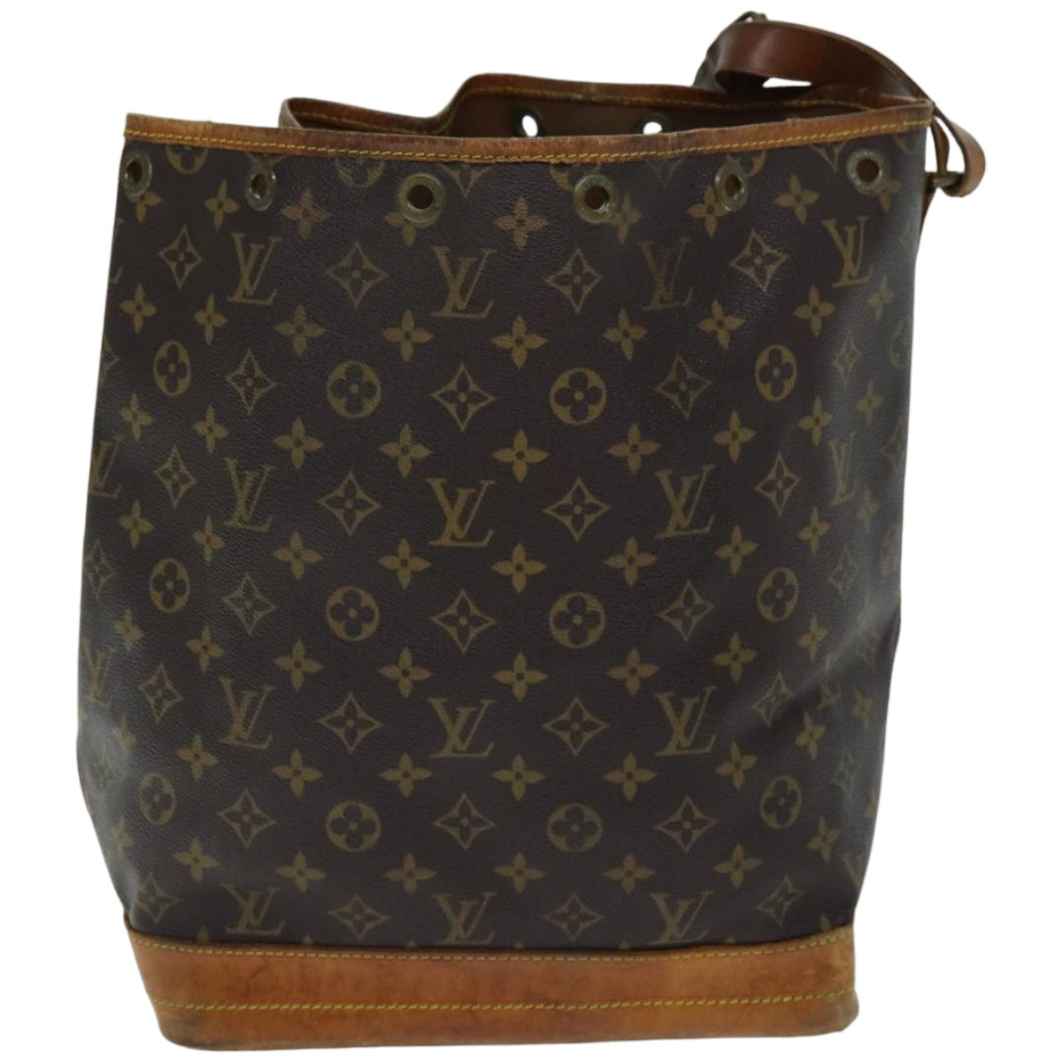 LOUIS VUITTON Monogram Noe Shoulder Bag M42224 LV 75416