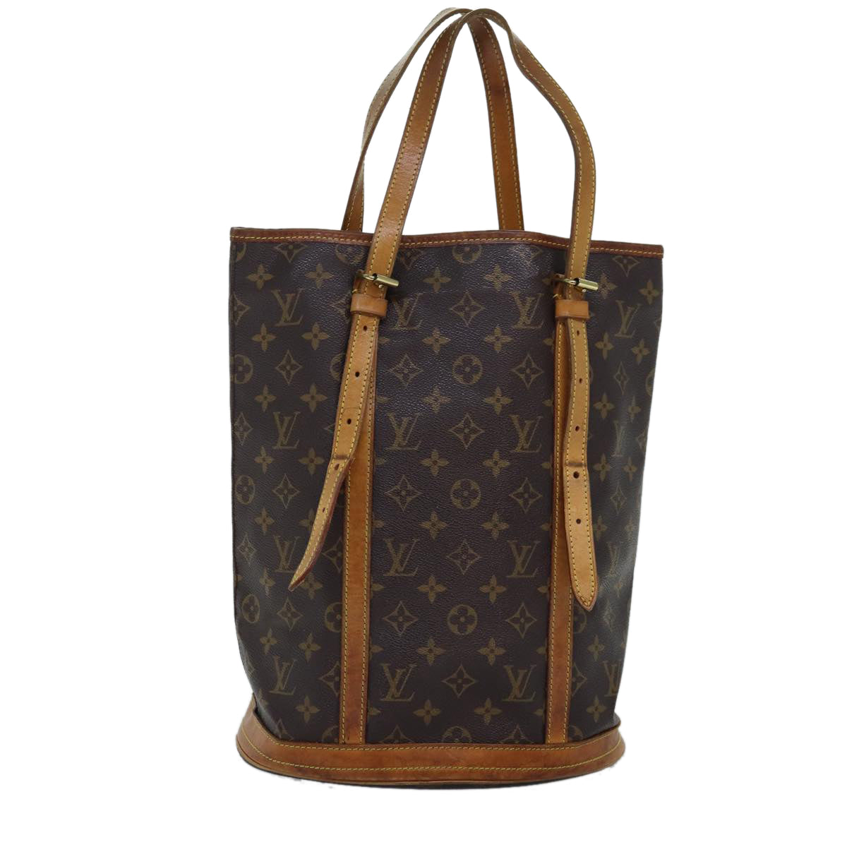 LOUIS VUITTON Monogram Bucket GM Shoulder Bag M42236 LV 75418