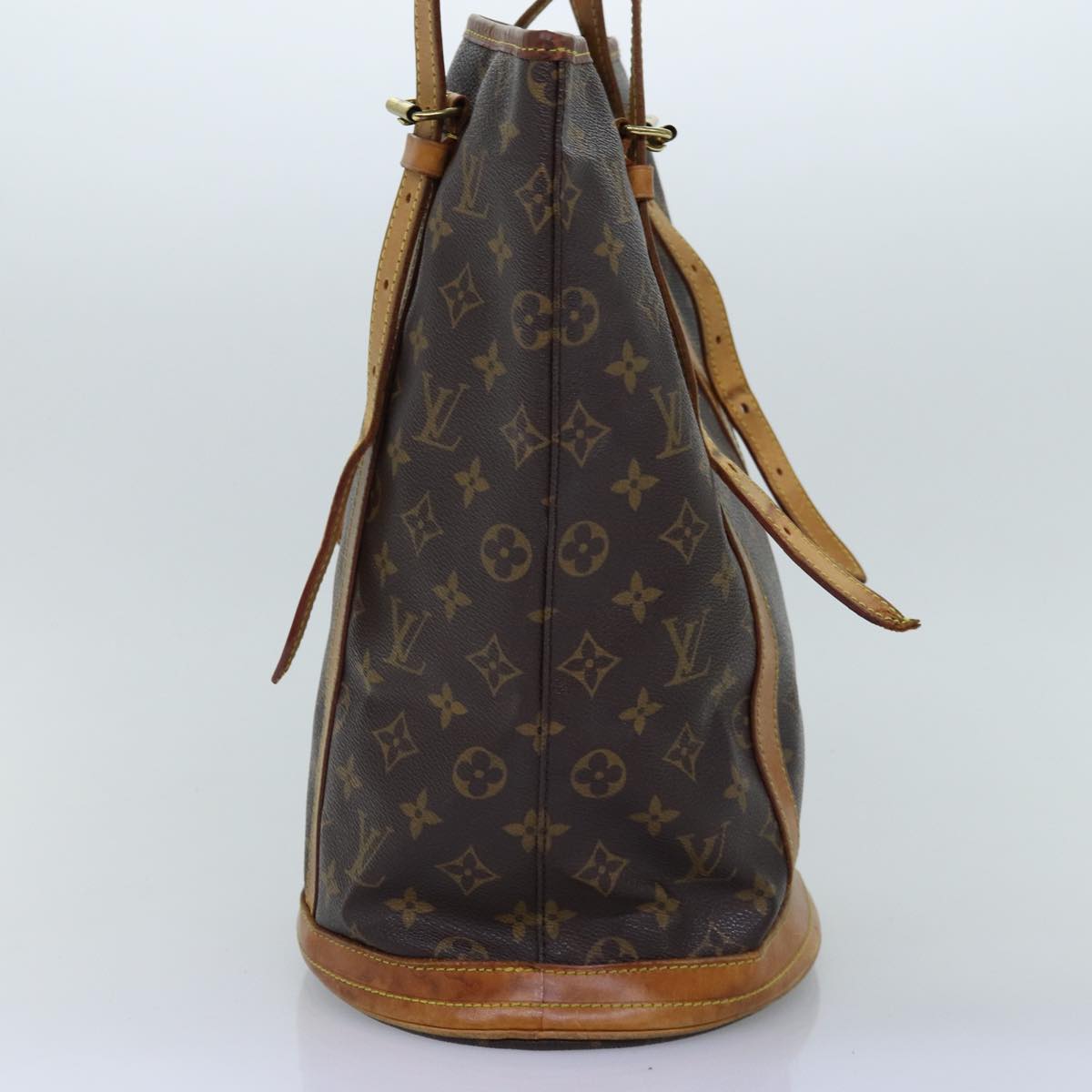 LOUIS VUITTON Monogram Bucket GM Shoulder Bag M42236 LV 75418