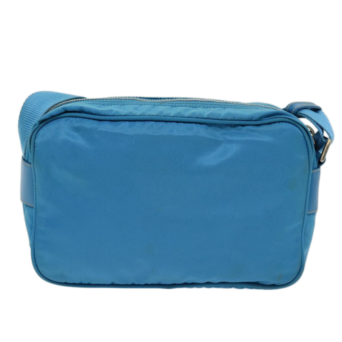 PRADA Shoulder Bag Nylon Light Blue 75426