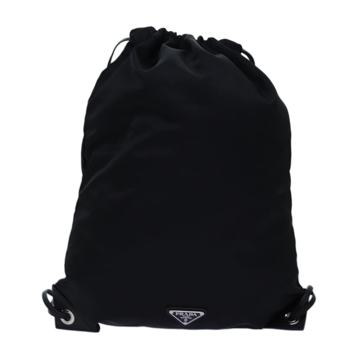 PRADA Knapsack Shoulder Bag Nylon Black 75427