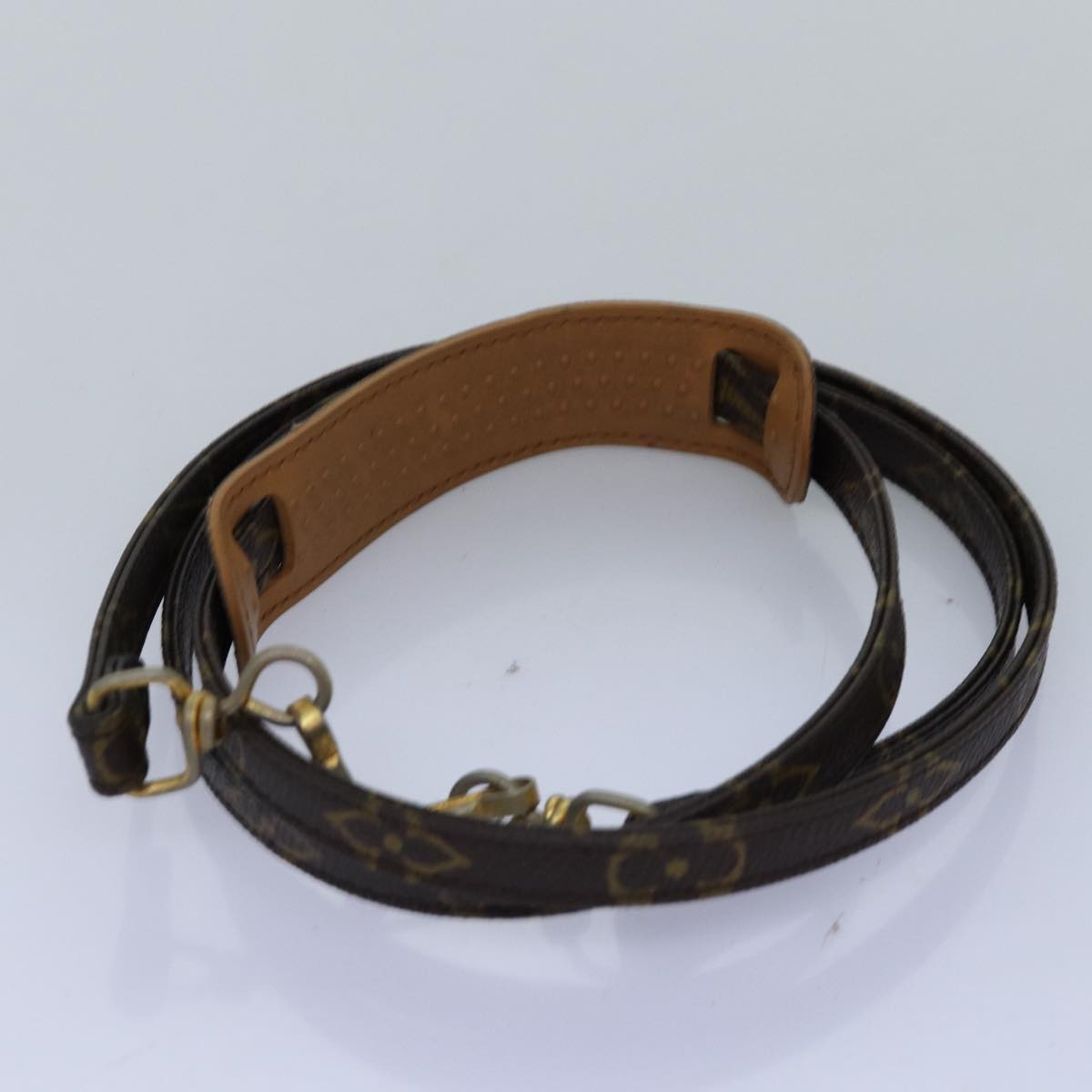 LOUIS VUITTON Monogram Shoulder Strap 46.5"" LV 75436