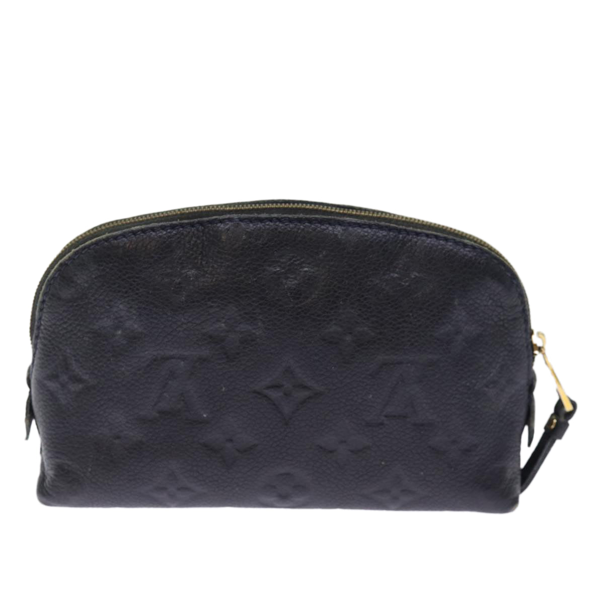 LOUIS VUITTON Empreinte Pochette Cosmetic PM Pouch Navy M69413 LV 75459
