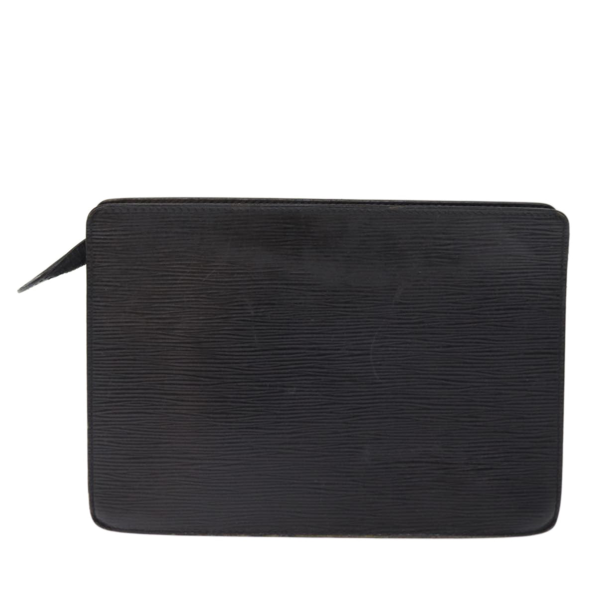 LOUIS VUITTON Epi Pochette Homme Clutch Bag Black Noir M52522 LV 75463