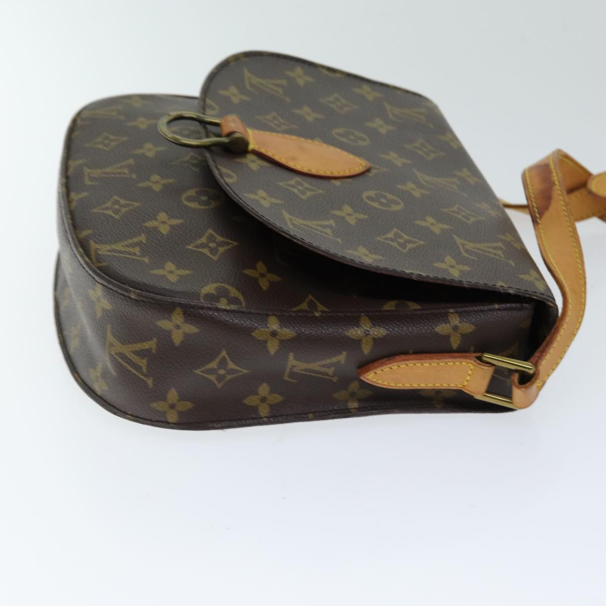 LOUIS VUITTON Monogram Saint Cloud GM Shoulder Bag M51242 LV 75472