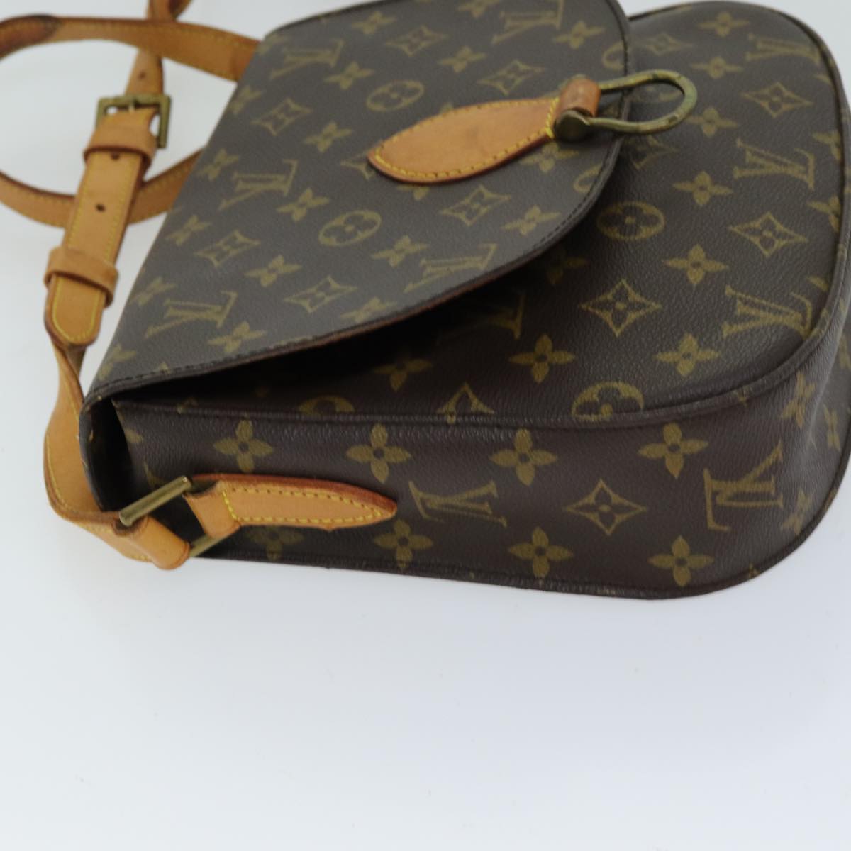 LOUIS VUITTON Monogram Saint Cloud GM Shoulder Bag M51242 LV 75472