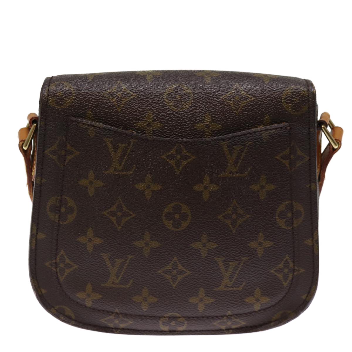 LOUIS VUITTON Monogram Saint Cloud MM Shoulder Bag Vintage M51243 LV 75473