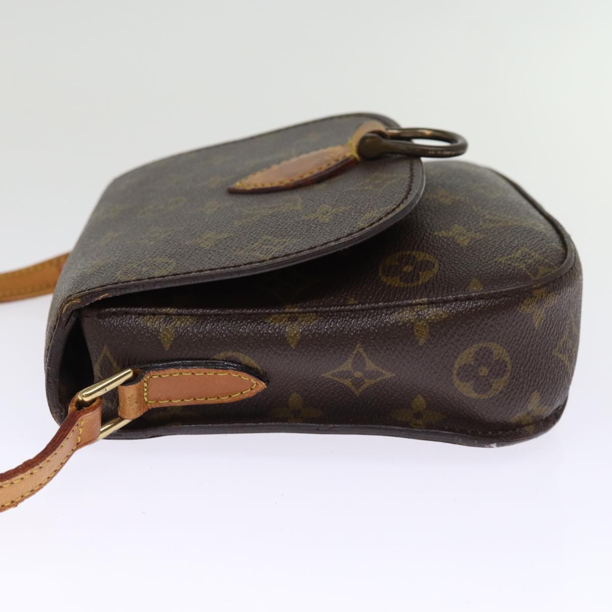 LOUIS VUITTON Monogram Saint Cloud MM Shoulder Bag Vintage M51243 LV 75473