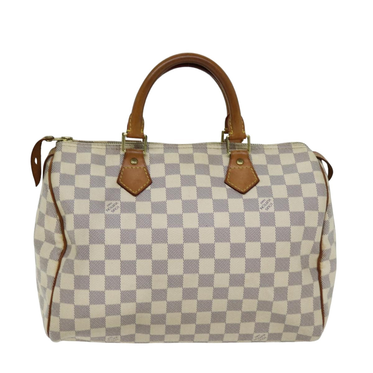 LOUIS VUITTON Damier Azur Speedy 30 Hand Bag N41533 LV 75483