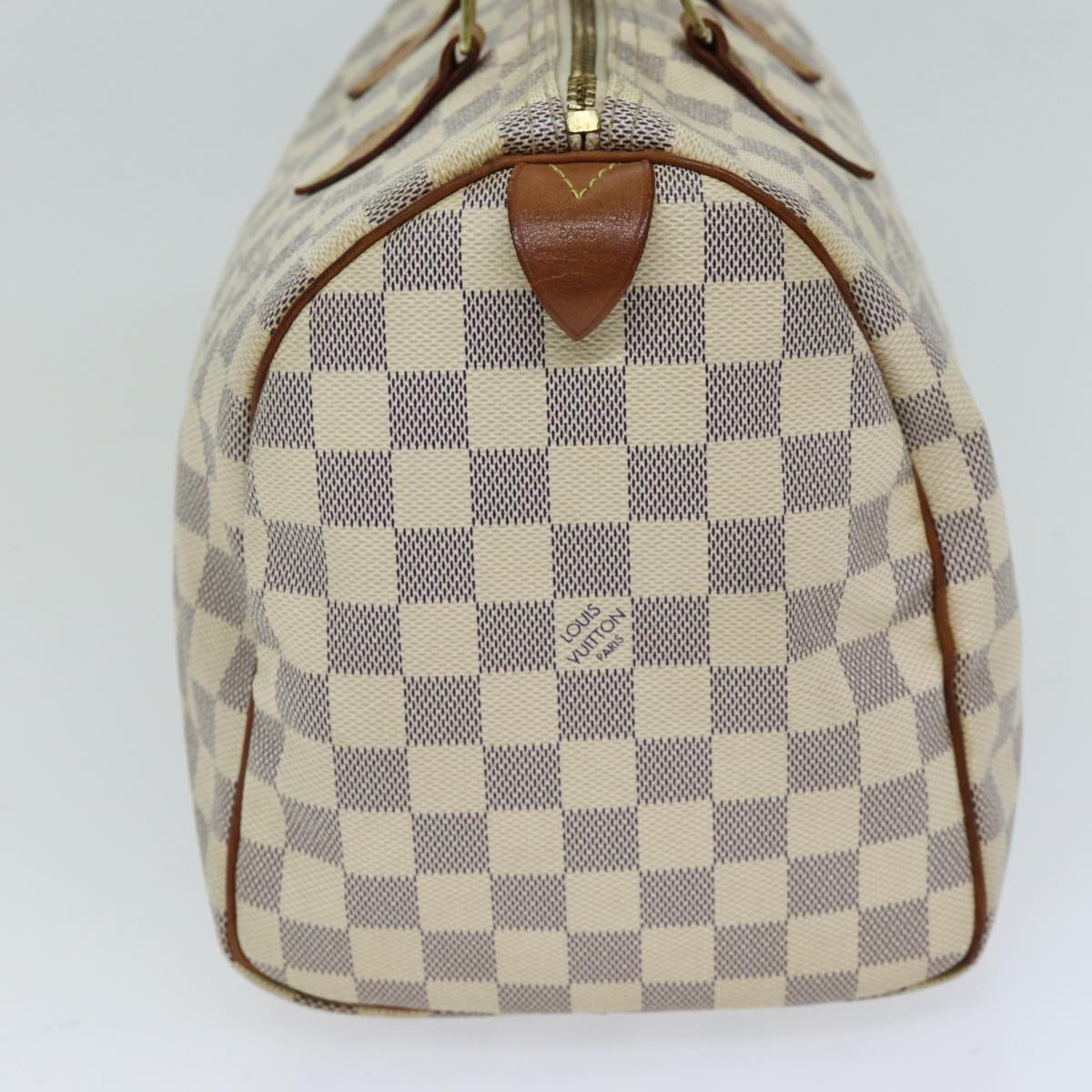 LOUIS VUITTON Damier Azur Speedy 30 Hand Bag N41533 LV 75483