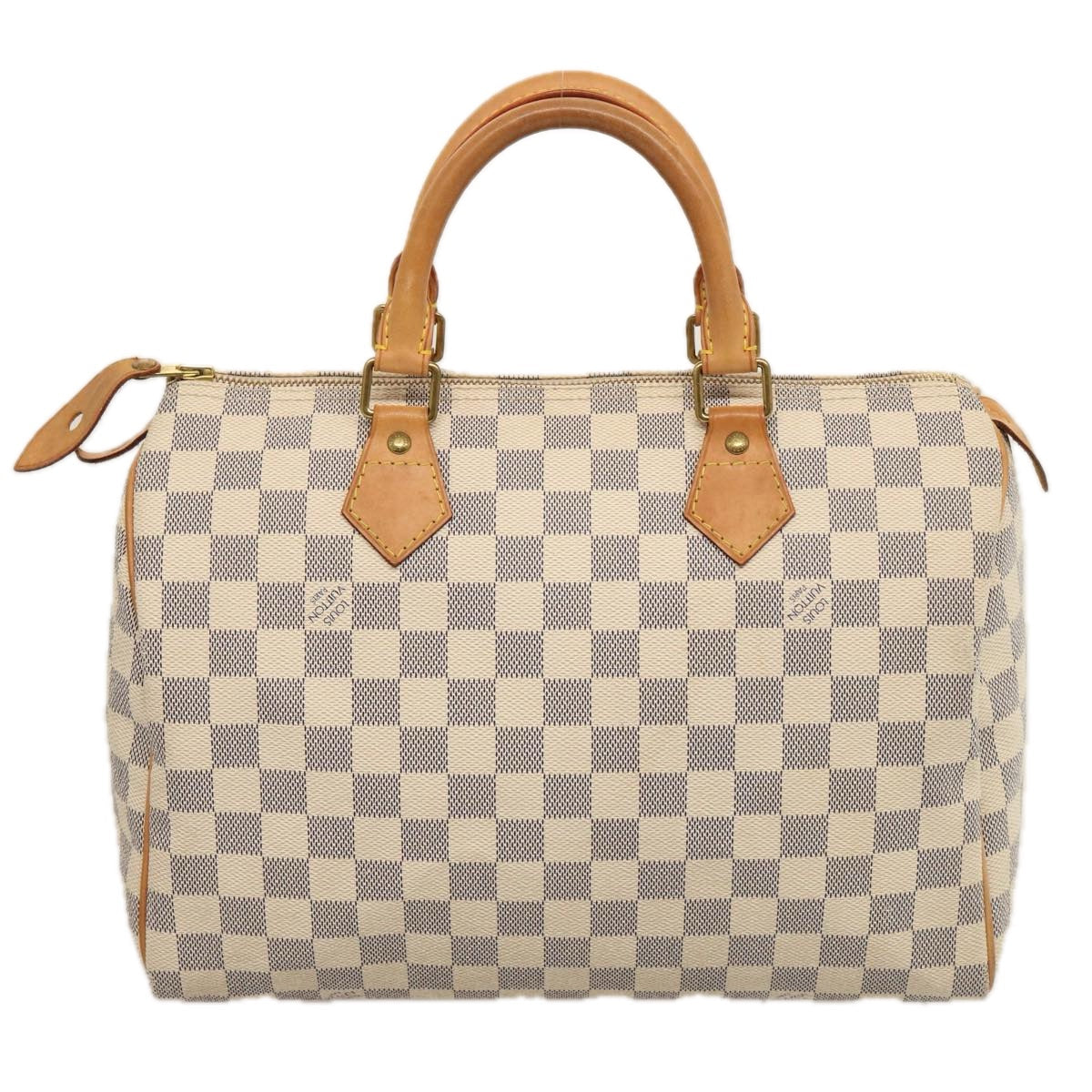 LOUIS VUITTON Damier Azur Speedy 30 Hand Bag N41533 LV 75484