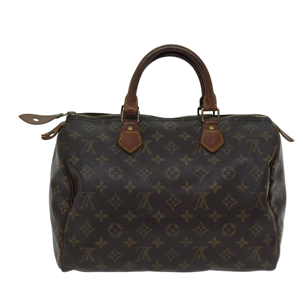 LOUIS VUITTON Monogram Speedy 30 Hand Bag M41526 LV 75486