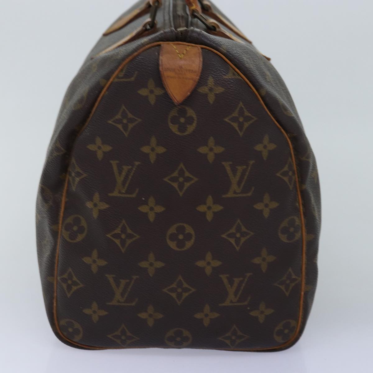 LOUIS VUITTON Monogram Speedy 35 Hand Bag M41524 LV 75487