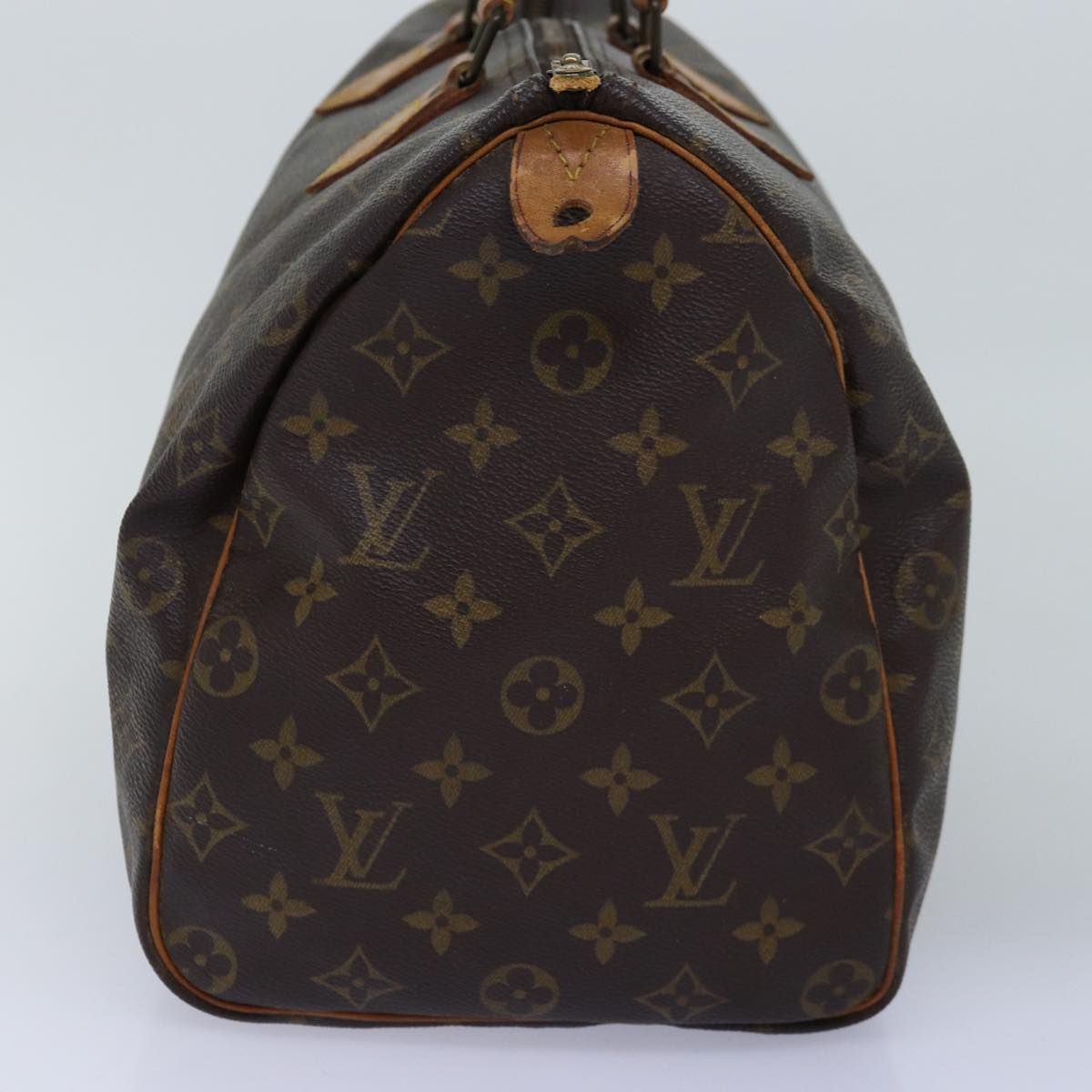 LOUIS VUITTON Monogram Speedy 35 Hand Bag M41524 LV 75487