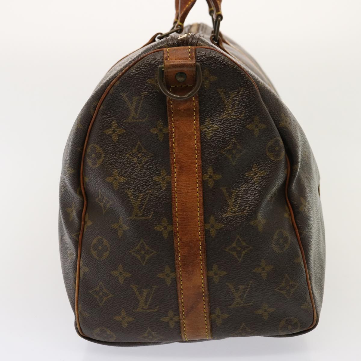 LOUIS VUITTON Monogram Keepall Bandouliere 45 Boston Bag M41418 LV 75488