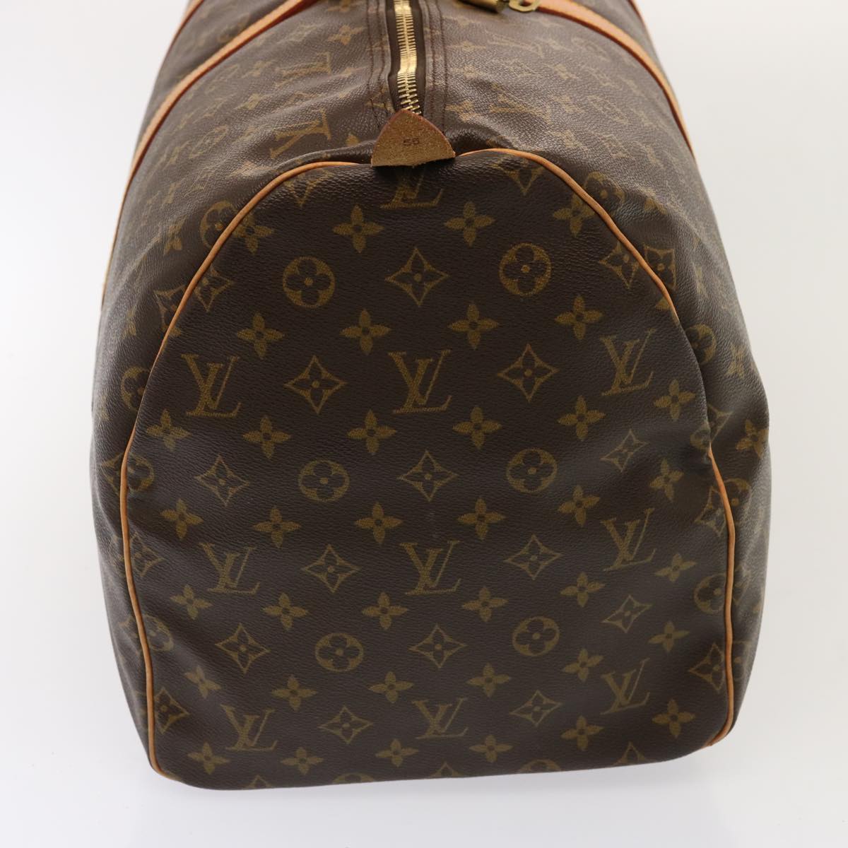 LOUIS VUITTON Monogram Keepall 55 Boston Bag M41424 LV 75490