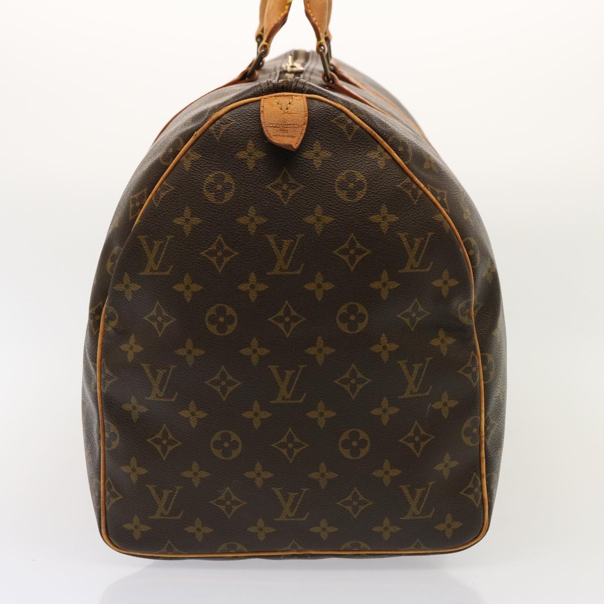 LOUIS VUITTON Monogram Keepall 55 Boston Bag M41424 LV 75491