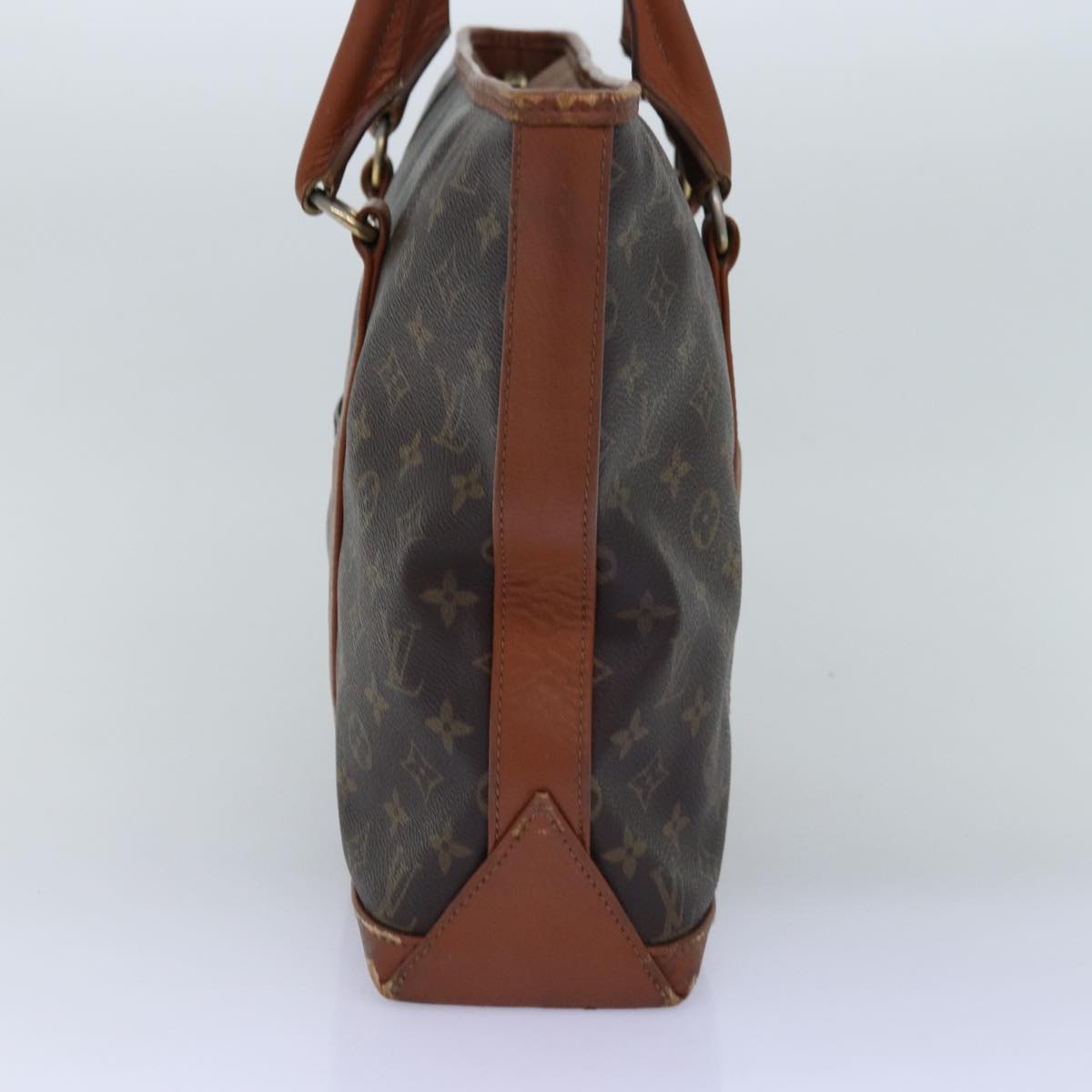 LOUIS VUITTON Monogram Sac Weekend PM Tote Bag M42425 LV 75494