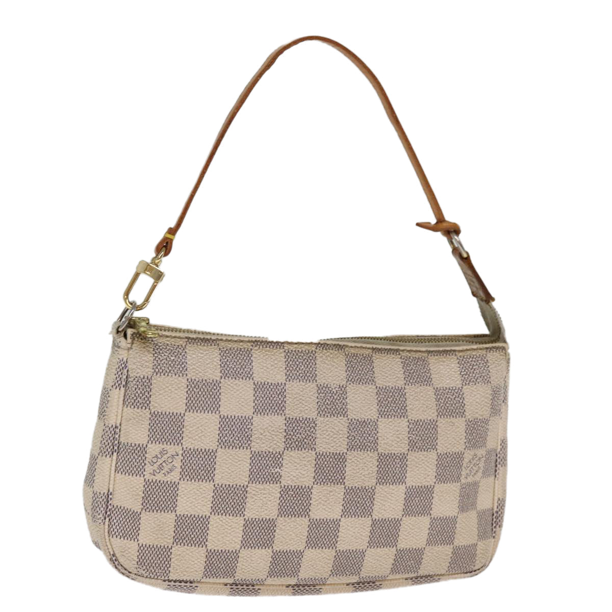 LOUIS VUITTON Damier Azur Pochette Accessoires Pouch N51986 LV 75513