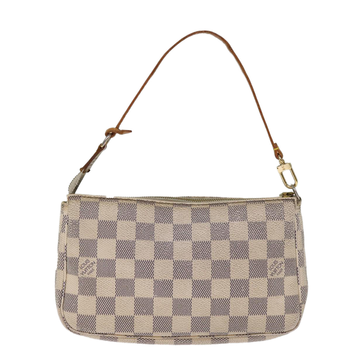 LOUIS VUITTON Damier Azur Pochette Accessoires Pouch N51986 LV 75513