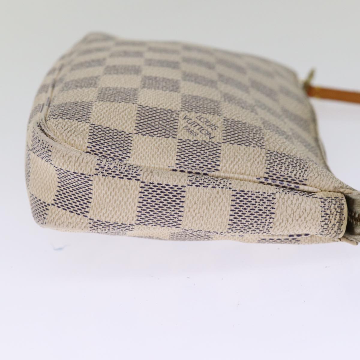 LOUIS VUITTON Damier Azur Pochette Accessoires Pouch N51986 LV 75513