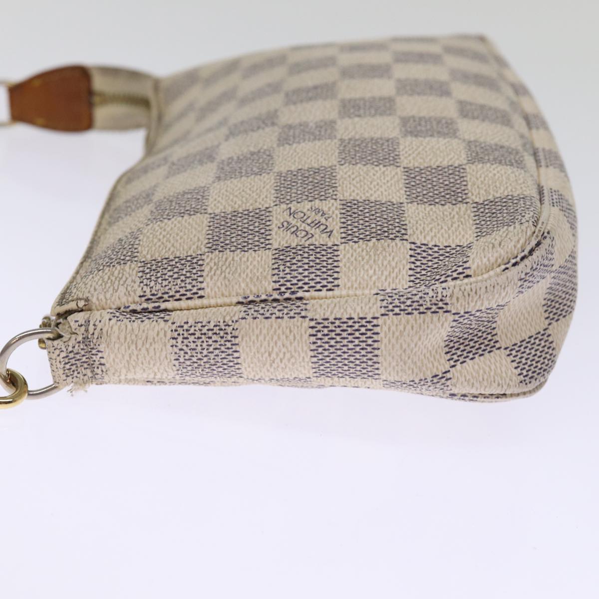 LOUIS VUITTON Damier Azur Pochette Accessoires Pouch N51986 LV 75513