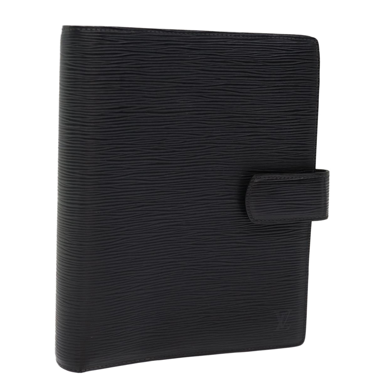 LOUIS VUITTON Epi Agenda GM Day Planner Cover Black R20212 LV 75521