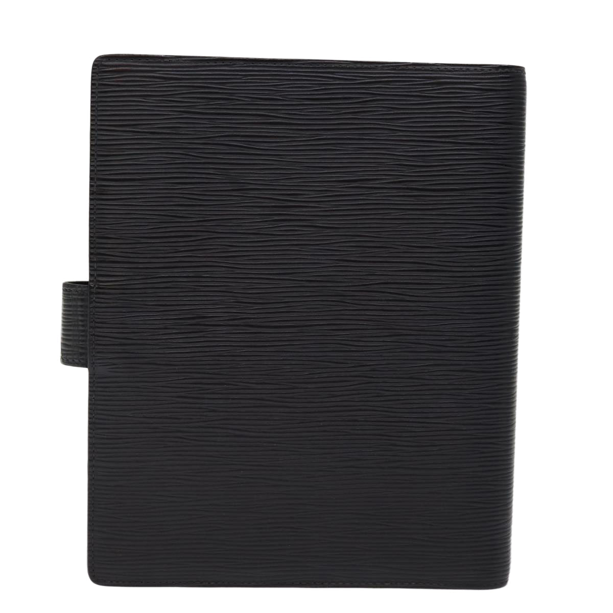 LOUIS VUITTON Epi Agenda GM Day Planner Cover Black R20212 LV 75521