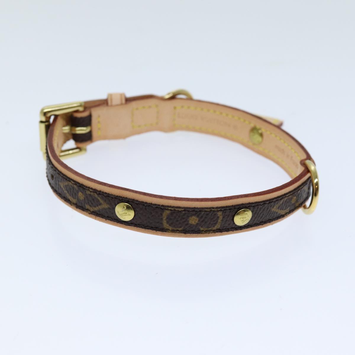 LOUIS VUITTON Monogram Collar Dog Collar Dog Leash LV 75532