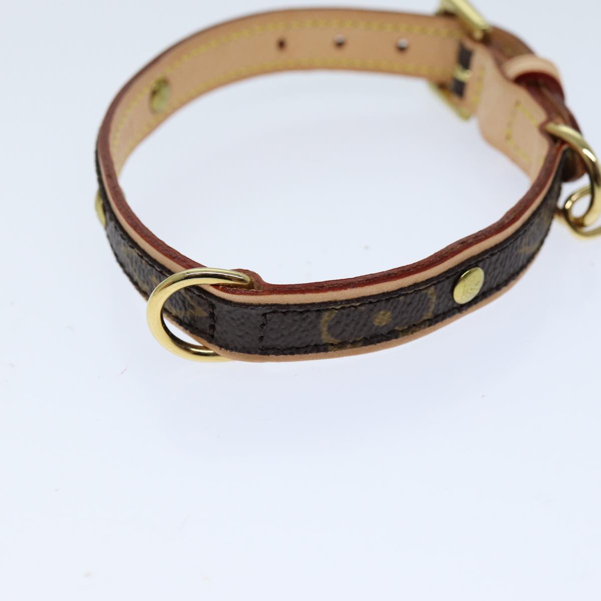LOUIS VUITTON Monogram Collar Dog Collar Dog Leash LV 75532