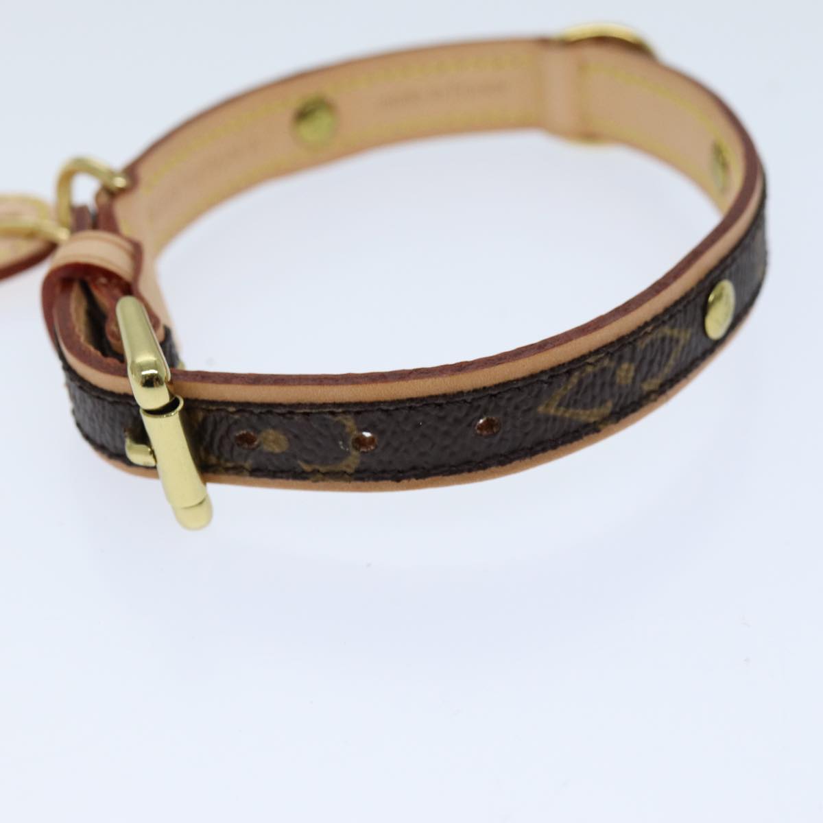 LOUIS VUITTON Monogram Collar Dog Collar Dog Leash LV 75532