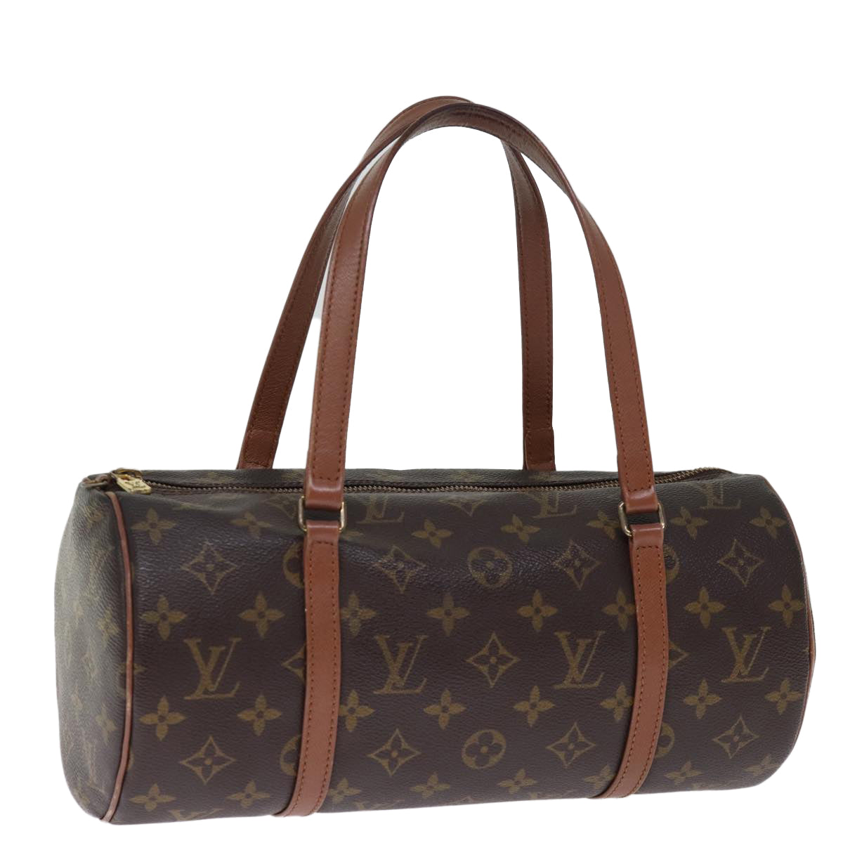 LOUIS VUITTON Monogram Papillon 30 Hand Bag M51385 LV 75535