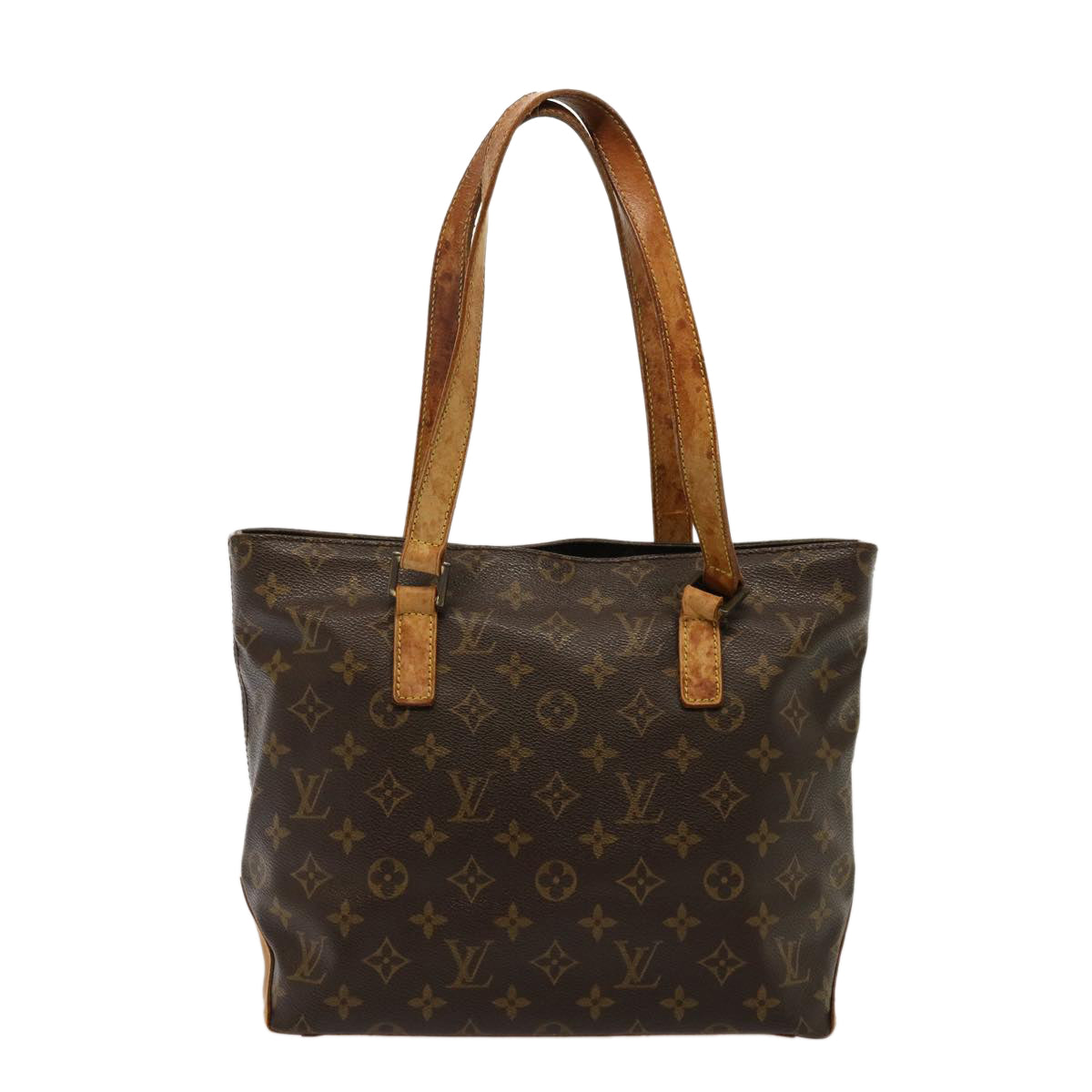 LOUIS VUITTON Monogram Cabas Piano Tote Bag M51148 LV 75538