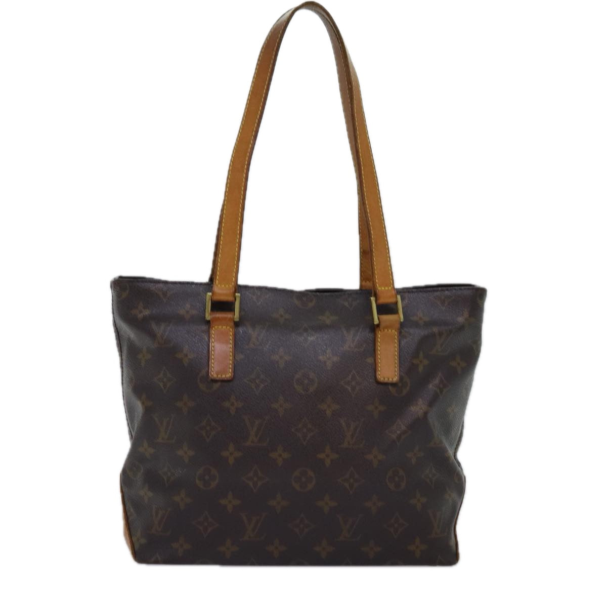 LOUIS VUITTON Monogram Cabas Piano Tote Bag M51148 LV 75539