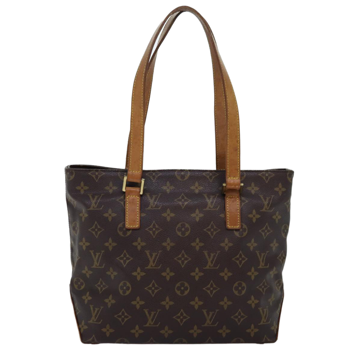 LOUIS VUITTON Monogram Cabas Piano Tote Bag M51148 LV 75540