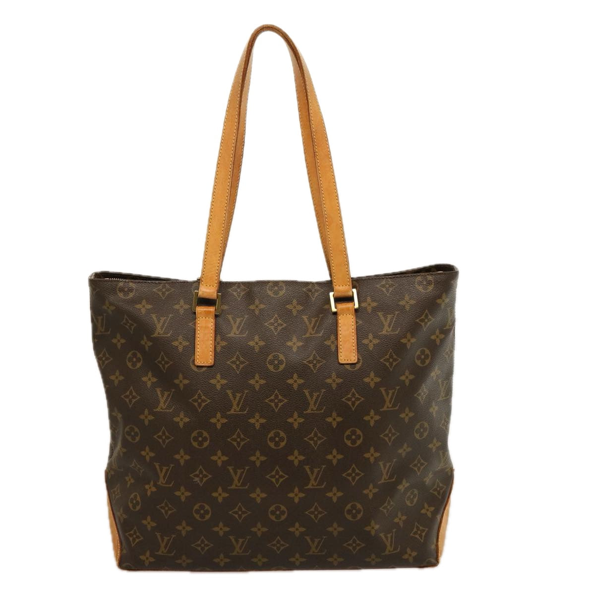 LOUIS VUITTON Monogram Cabas Mezzo Tote Bag M51151 LV 75546