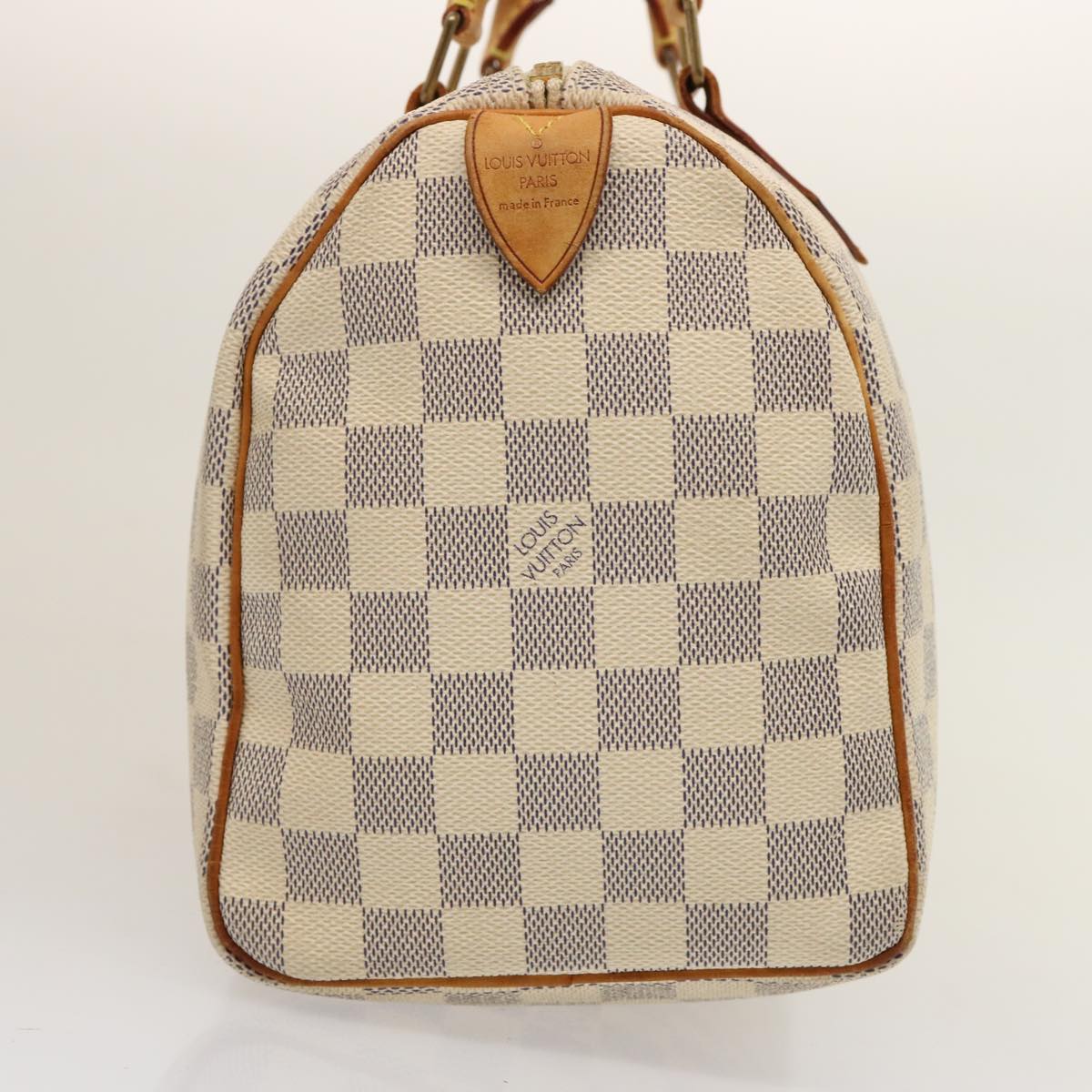 LOUIS VUITTON Damier Azur Speedy 25 Hand Bag N41534 LV 75552