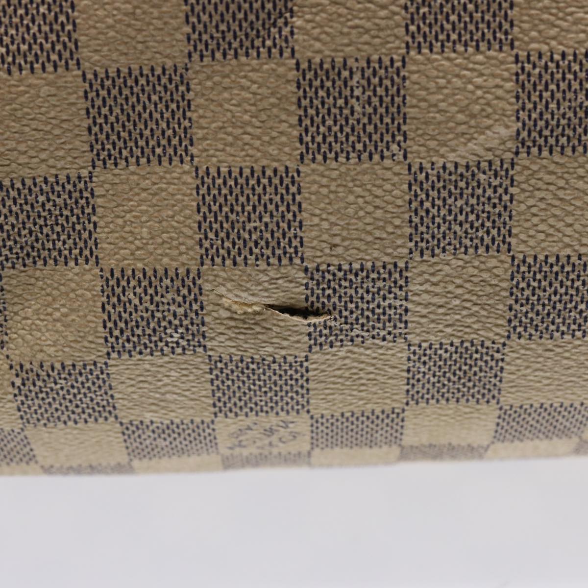 LOUIS VUITTON Damier Azur Speedy 30 Hand Bag N41533 LV 75554