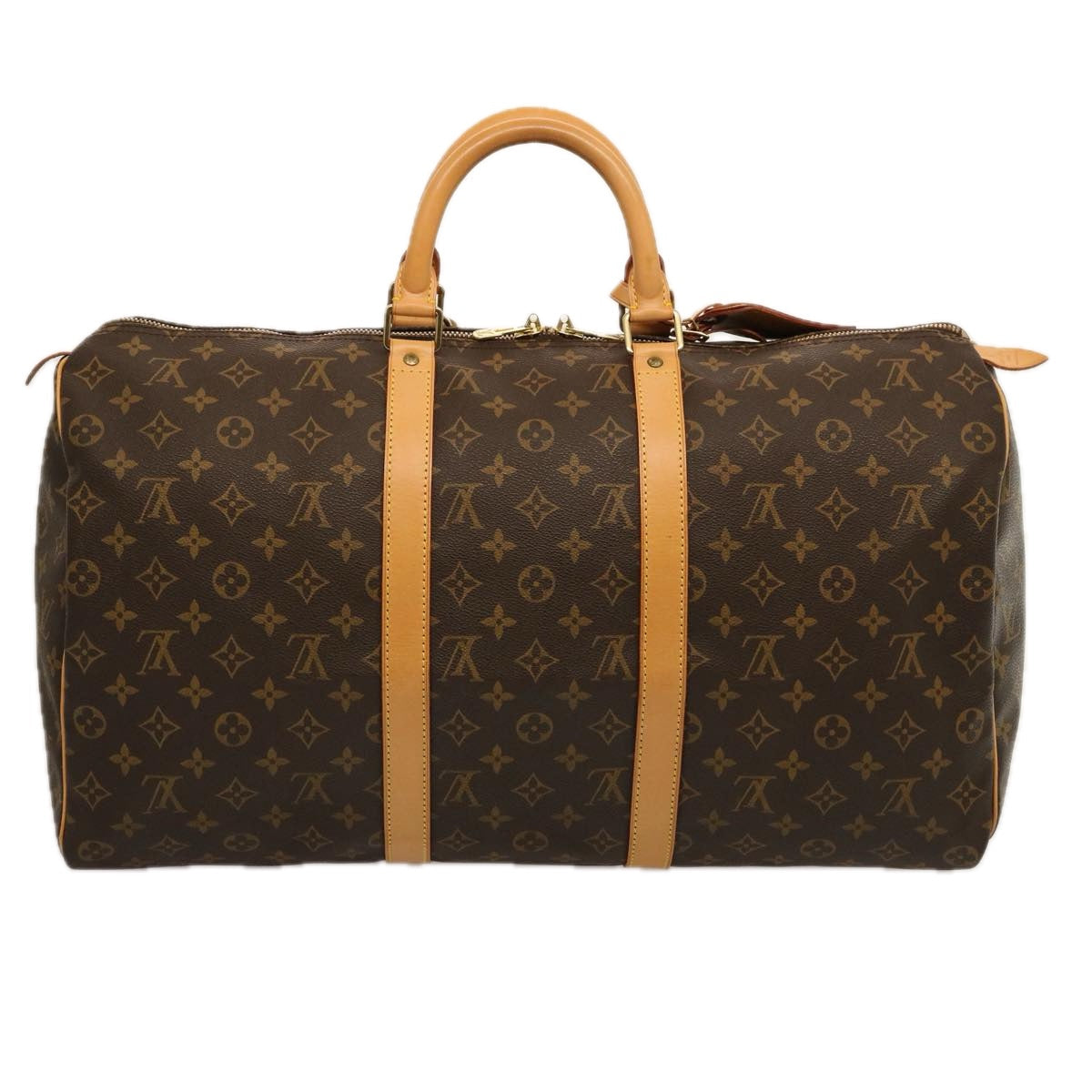 LOUIS VUITTON Monogram Keepall 50 Boston Bag M41426 LV 75560