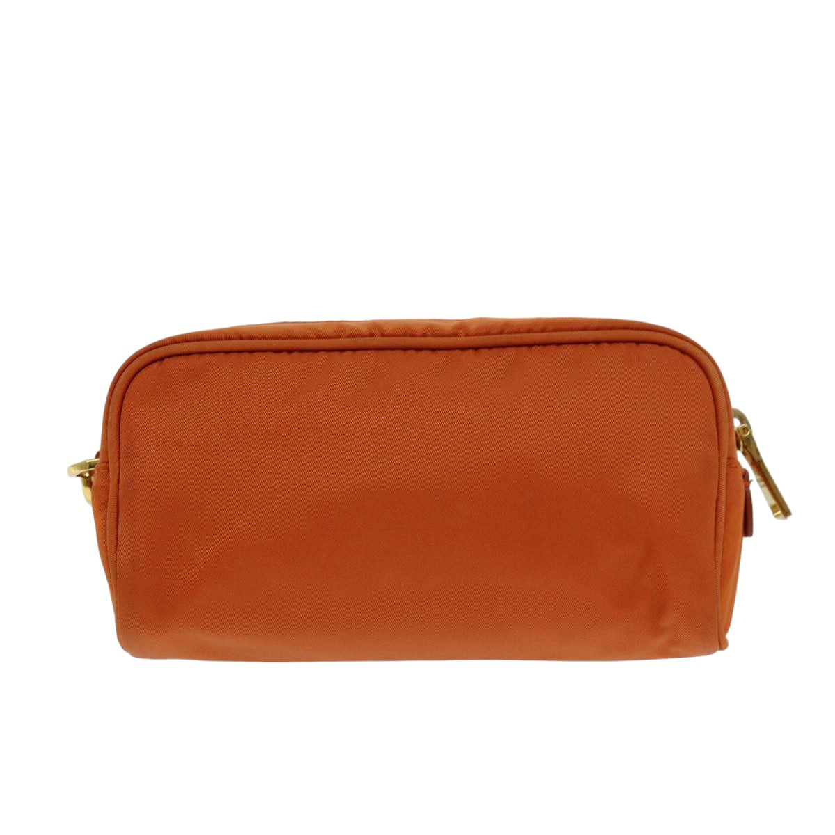 PRADA Pouch Nylon Orange 75571