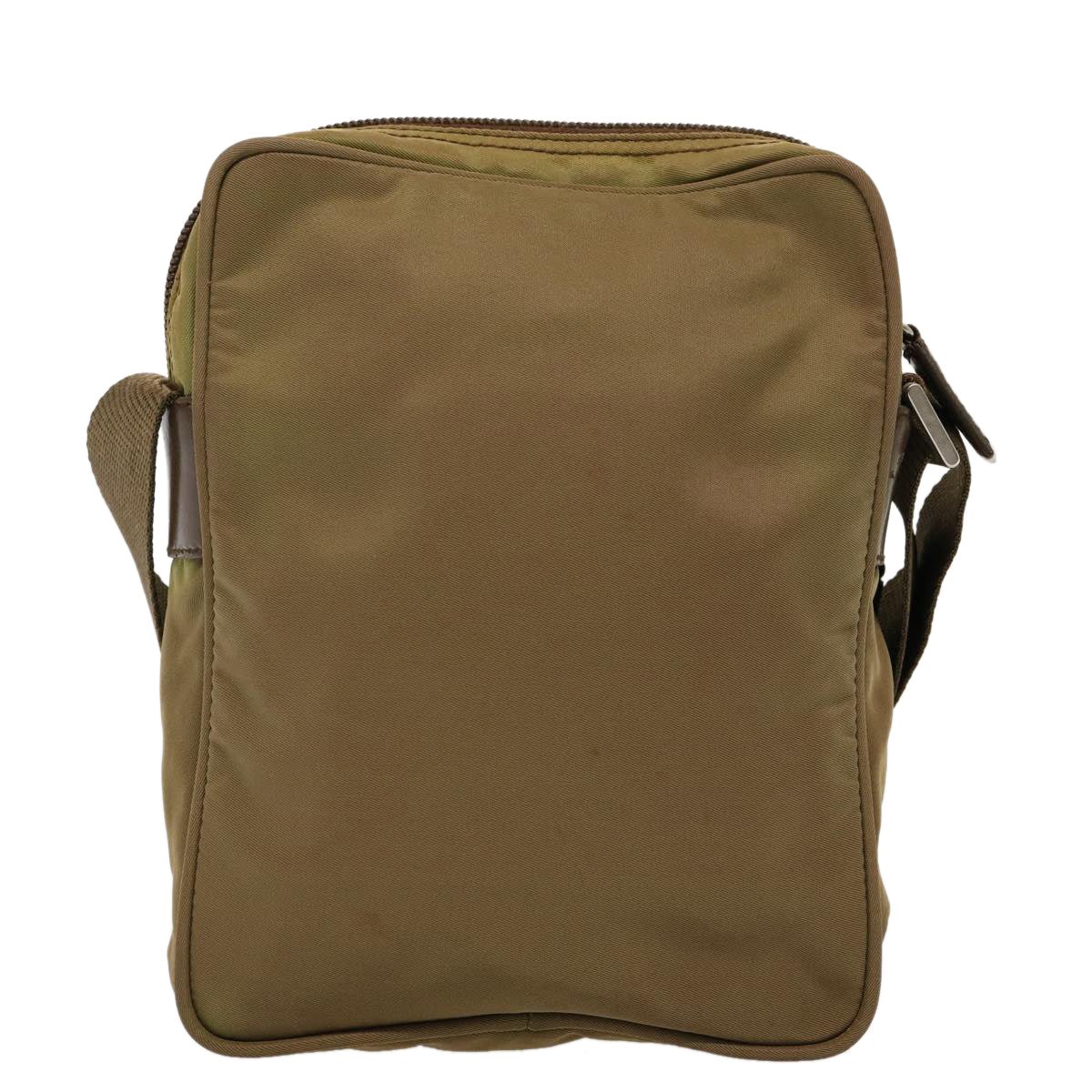 PRADA Shoulder Bag Nylon Khaki 75573