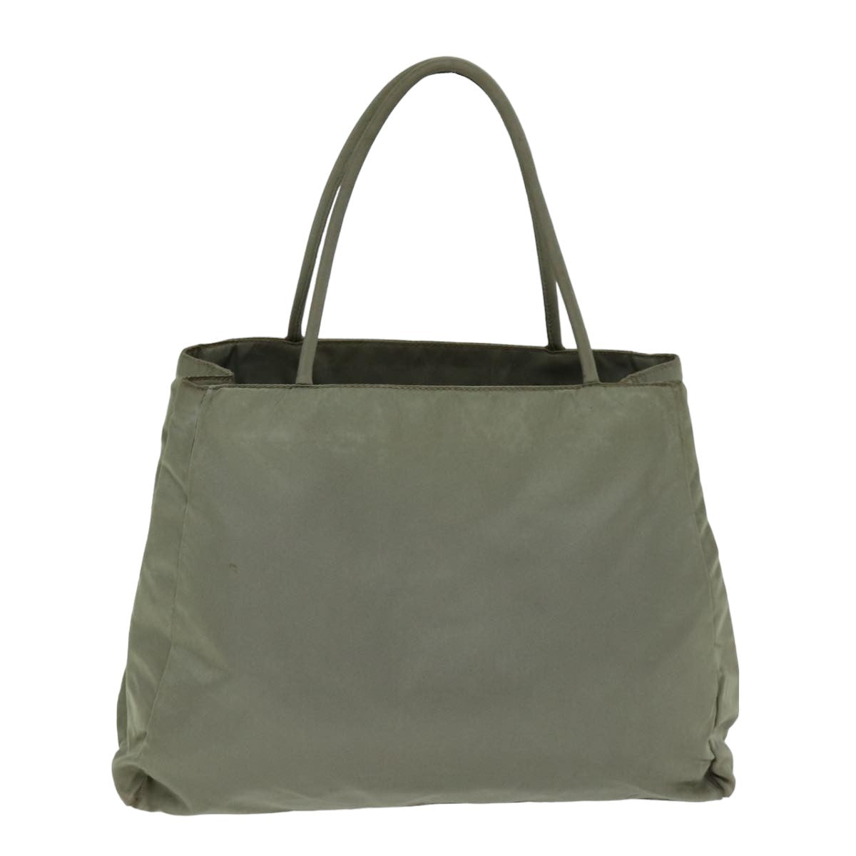 PRADA Tote Bag Nylon Khaki 75580