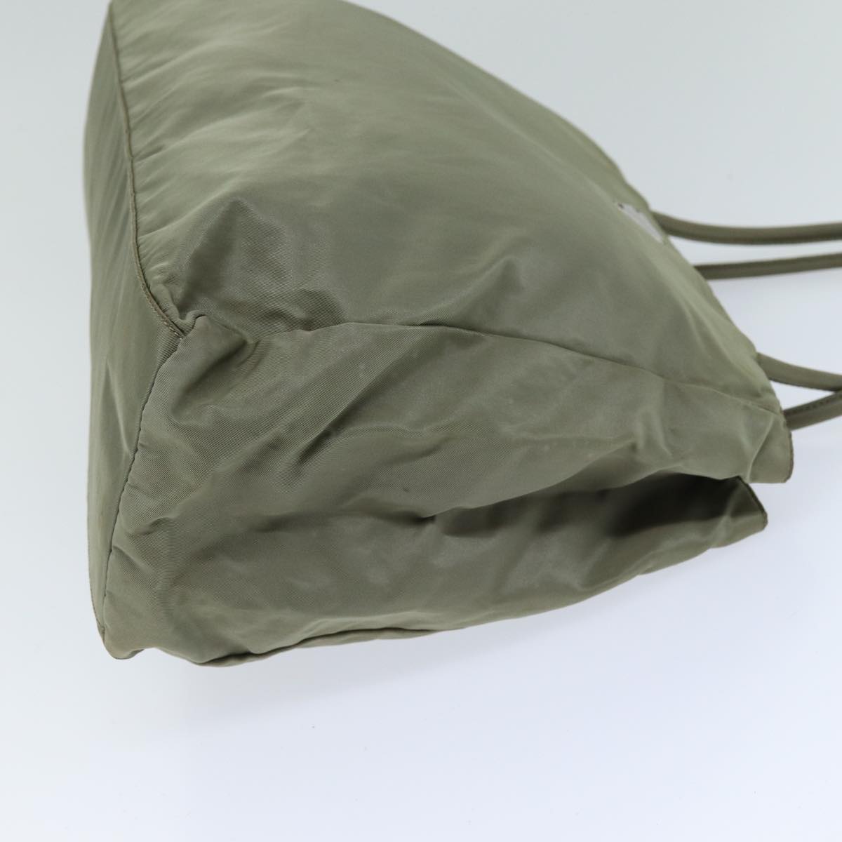 PRADA Tote Bag Nylon Khaki 75580