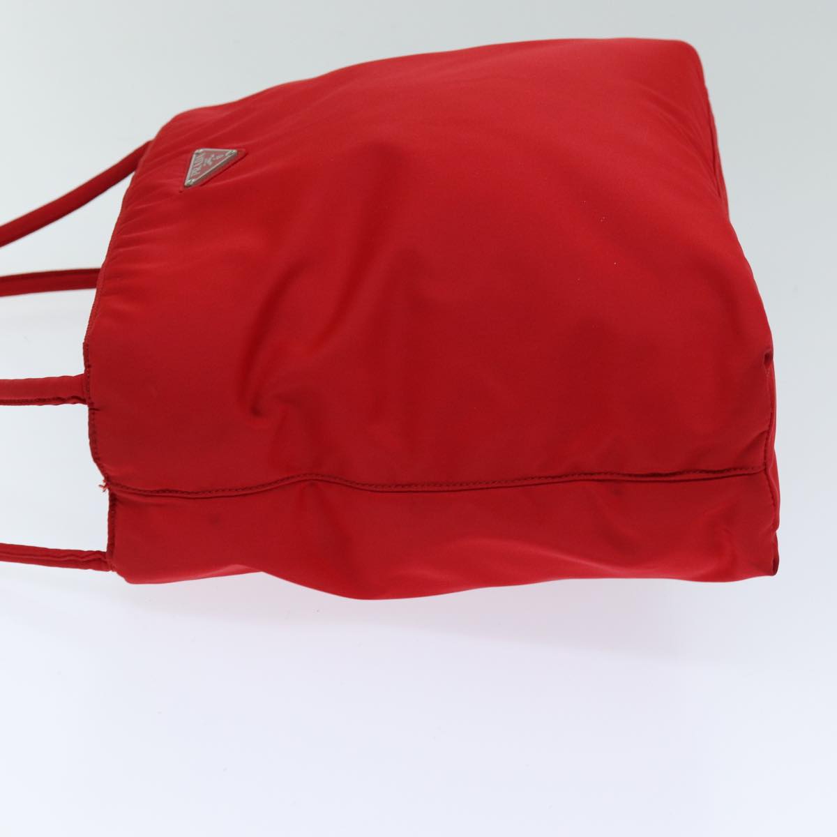 PRADA Tote Bag Nylon Red 75581