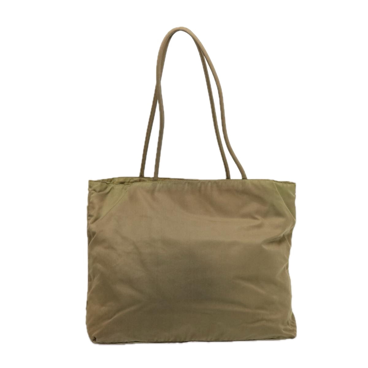 PRADA Tote Bag Nylon Khaki 75583