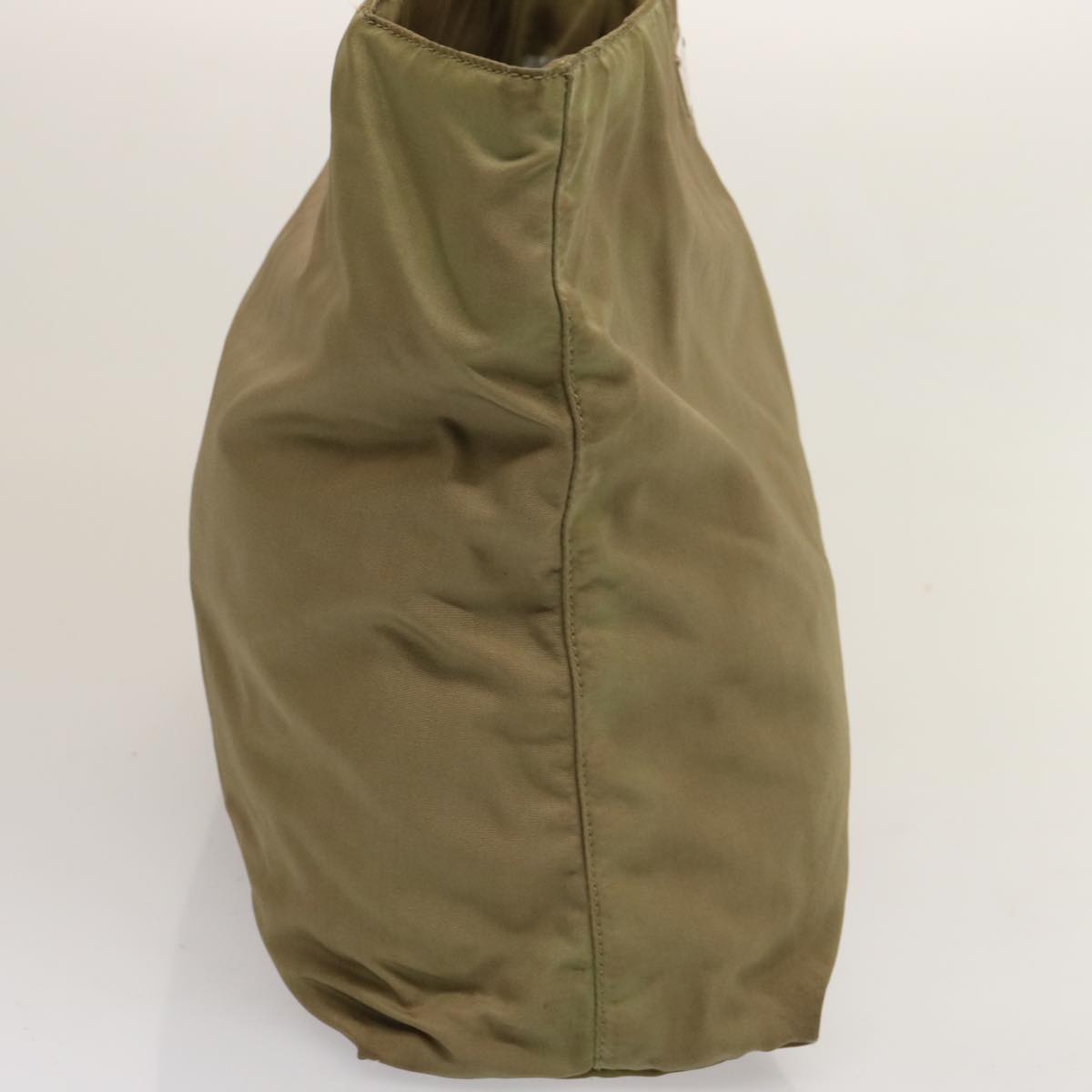 PRADA Tote Bag Nylon Khaki 75583